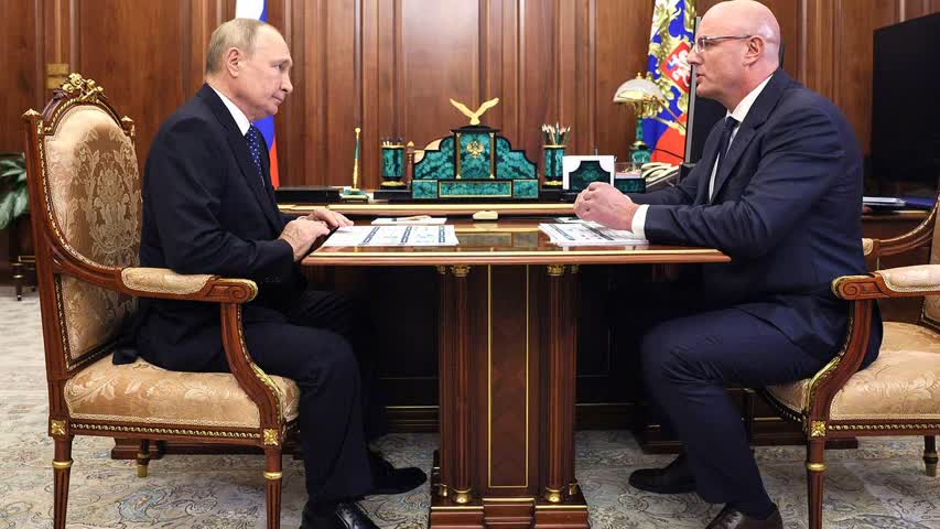 Фото - Путин и Чернышенко обсудили проблемы цифровизации